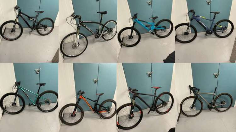 Can you identify any of these bikes? (Credit: Metropolitan police)