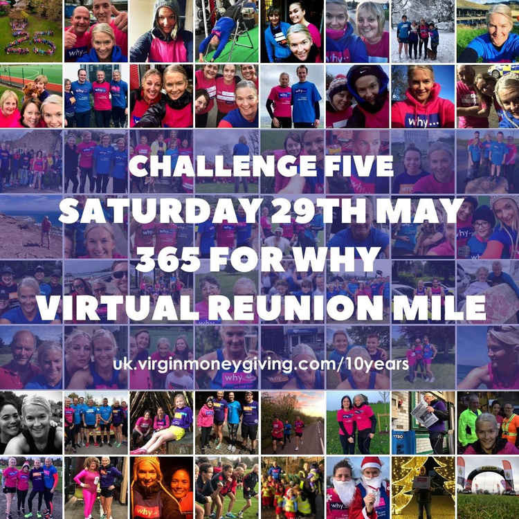 Photo collage of 365 for WHY participants