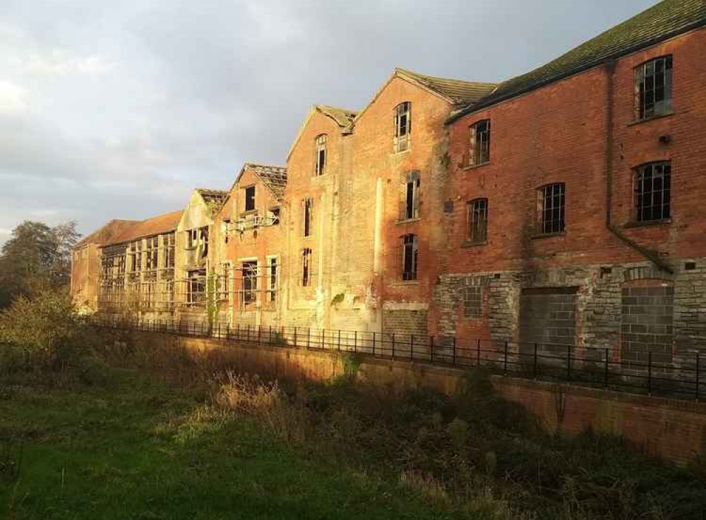 Baily's Buildings bathed in sunlight: New hope for Glastonbury and its many plans for investment and future prosperity