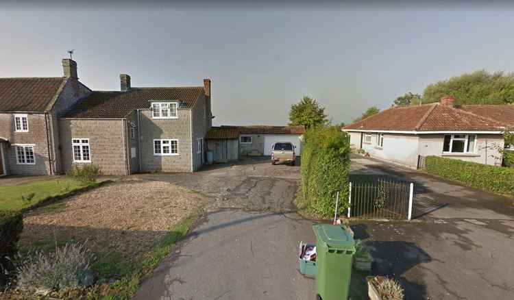 Looking towards where the homes were proposed in West Pennard (Photo: Google Street View)