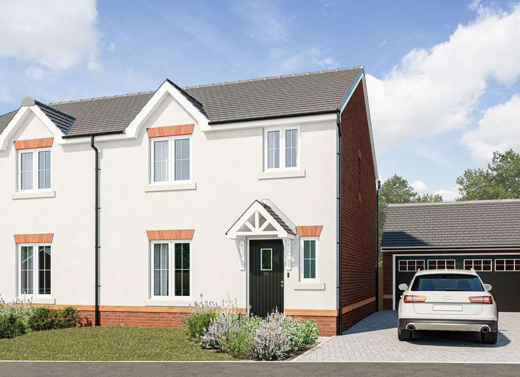 A CGI of a Fenwick home from Elan Homes at Avalon