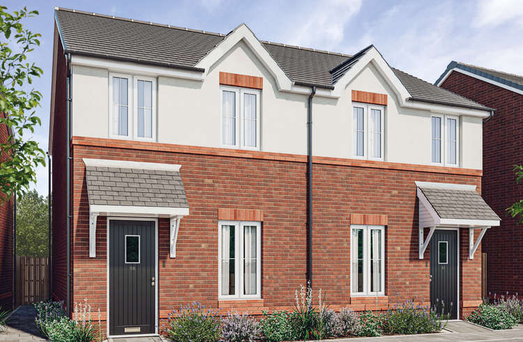 A CGI of a Beeston house from Elan Homes at Avalon, Glastonbury