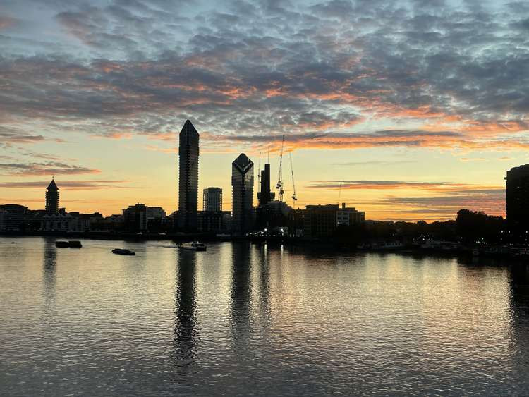 A view from Battersea Bridge, which opened in 1890 (credit: Lexi Iles)