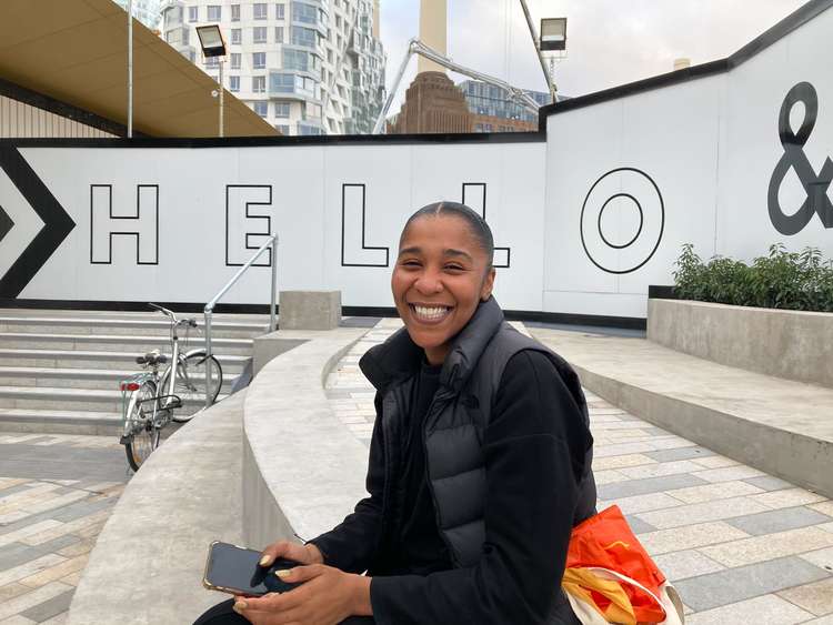 Caroline Wilson, 32, said the wait times between trains are long (credit: James Mayer)