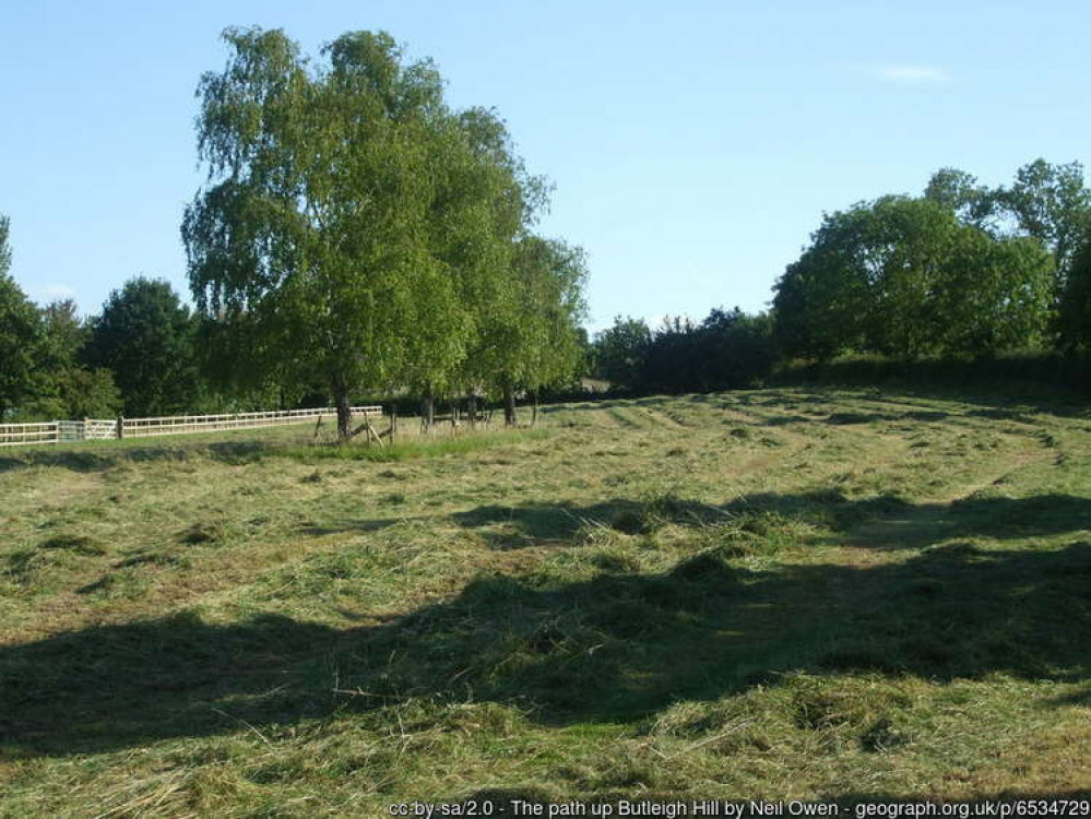 The area of land where the new home was proposed