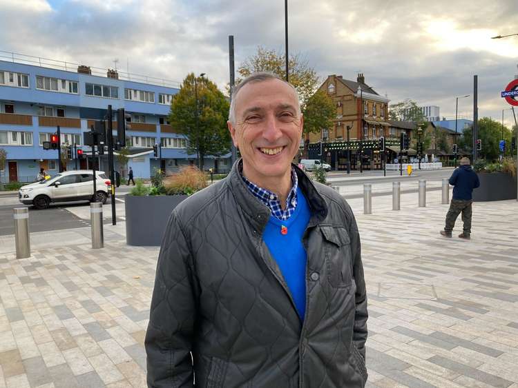 Robert Levy, 67, said the new stations have made it very accessible to visit Battersea (credit: James Mayer)