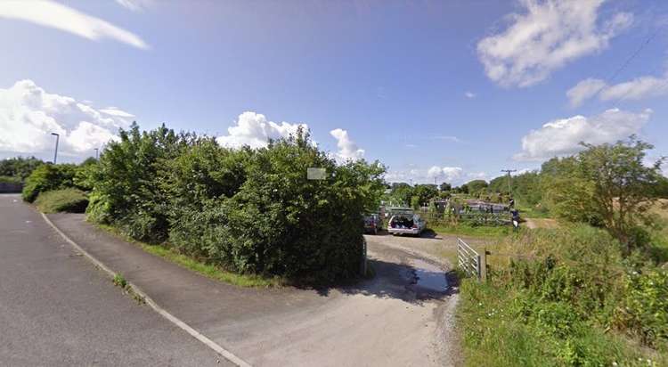 Allotments on Lowerside Lane in Glastonbury (Photo: Google Maps)