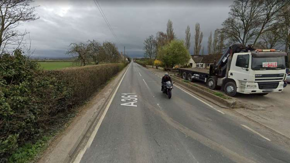 A361 closed between Glastonbury and West Pennard following crash