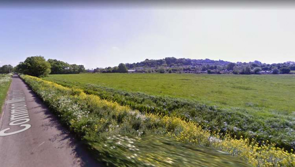 The site off Common Moor Drove where the 90 homes are proposed (Photo: Google Street View)