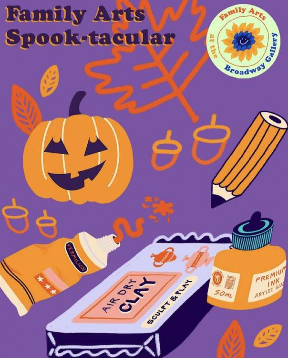 Letchworth:  Family arts Halloween Spook-tacular at Broadway Studio and Gallery