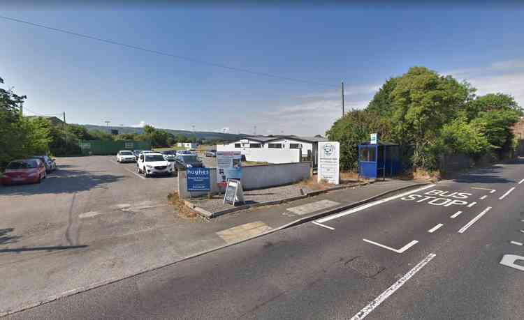 The match was played at Portishead Town (Photo: Google Street View)
