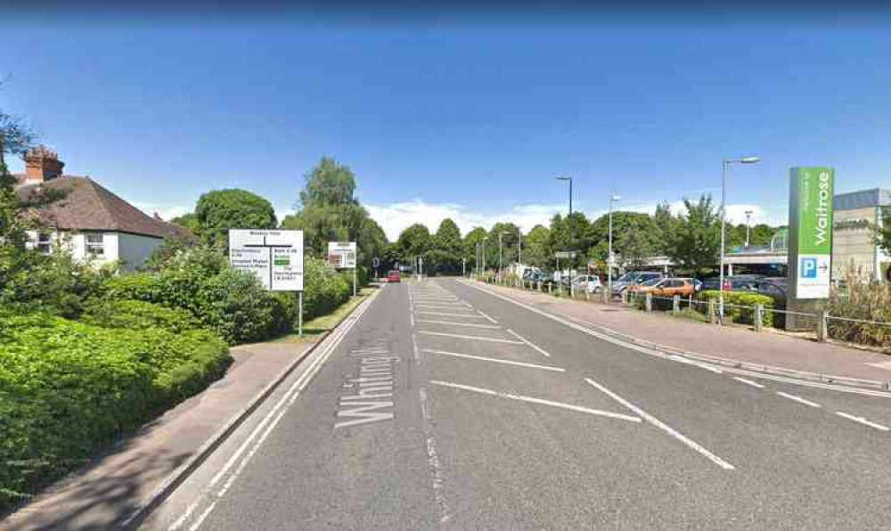 There will be roadworks on Whiting Way this week (Photo: Google Street View)