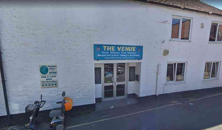 A raffle at the Venue Club raised £120 (Photo: Google Street View)