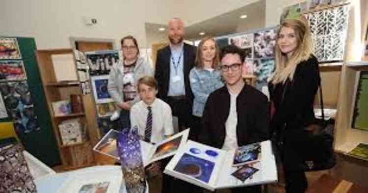 Headteacher and students at Tor School