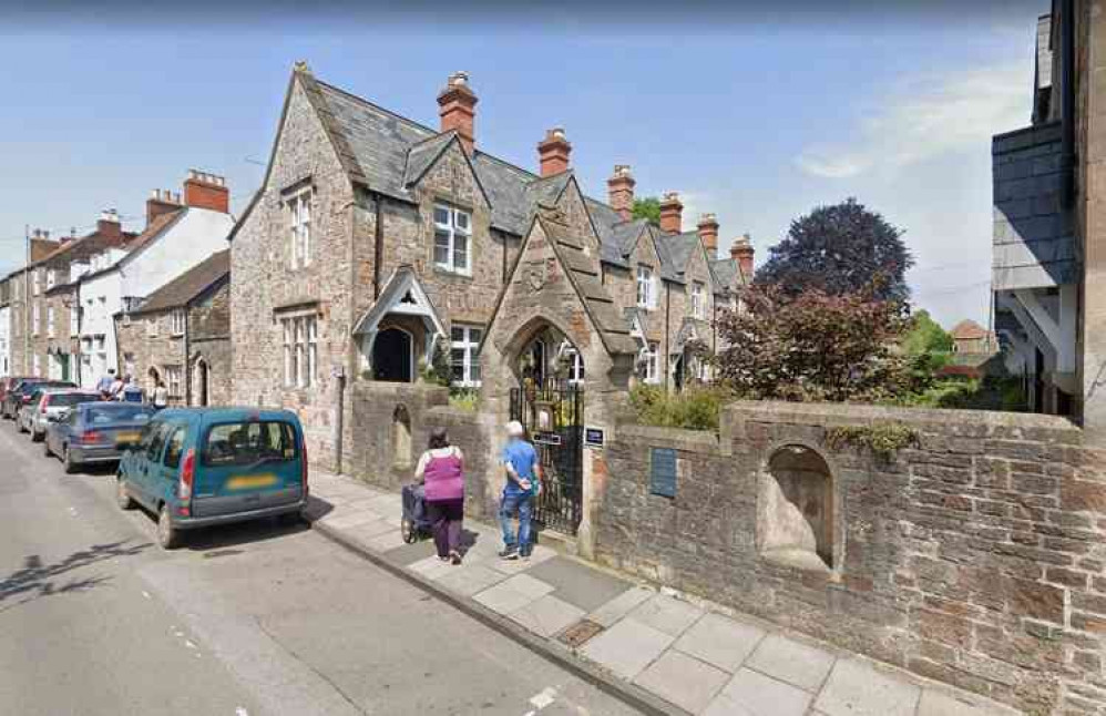 The Llewellyn's Almshouses in Wells (Photo: Google Street View)