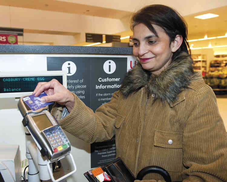 Paying via contactless helps maintain social distancing