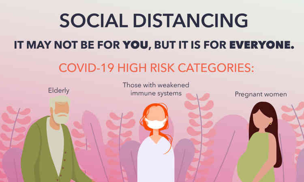 Do you agree that social distancing is showing the power of good? (Photo: US Air Force graphic by Airman Amanda Lovelace)