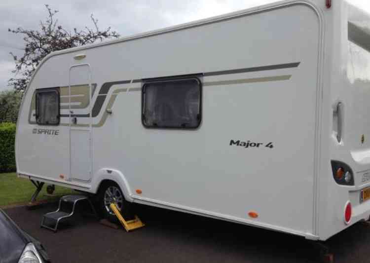 The caravan that has been stolen in West Harptree