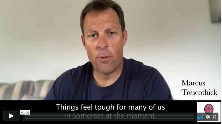 Marcus Trescothick in the video