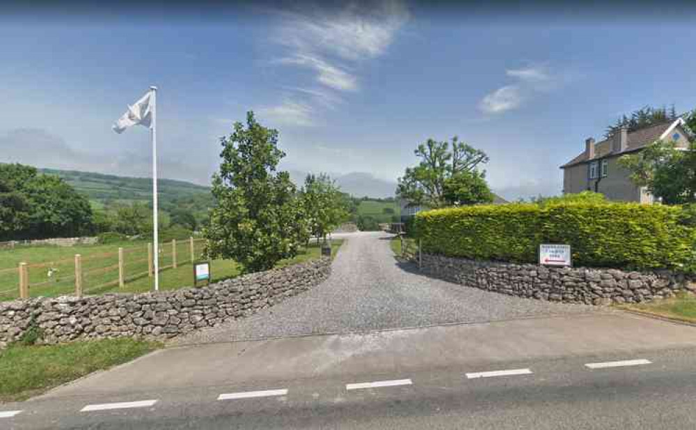 The Woodlands caravan site on the A371 (Photo: Google Street View)