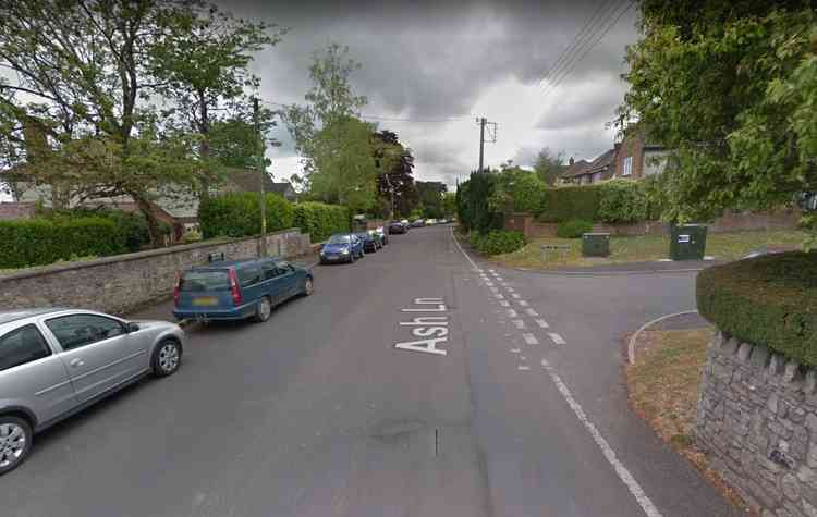 There are scheduled to be temporary traffic lights in Ash Lane, Wells, next week (Photo: Google Street View)