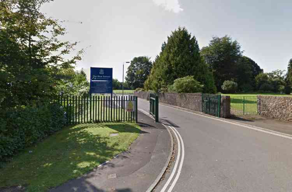 It has been a very different GCSE results day at Wells Blue School this year (Photo: Google Street View)