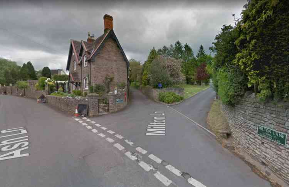 Milton Lane in Wells is scheduled to be closed this week (Photo: Google Street View)