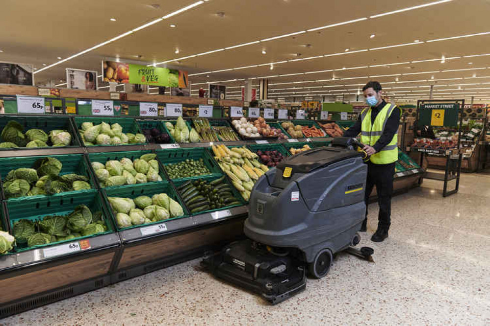 Morrisons will be hiring extra cleaning staff for its Wells store