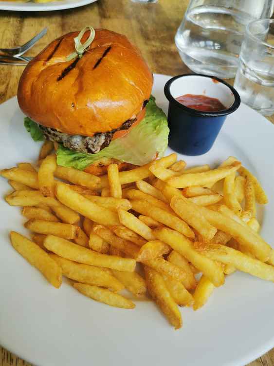 Tasha Bezer took this photo of her meal at the Crown