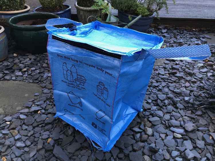 Kerbside Recycling / Collection Bag (Blue) — Sackmaker