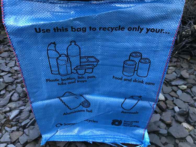 Bright Blue Bags to begin arriving on Wells doorsteps as Recycle More  roll-out starts, Local News, News, Wells Nub News