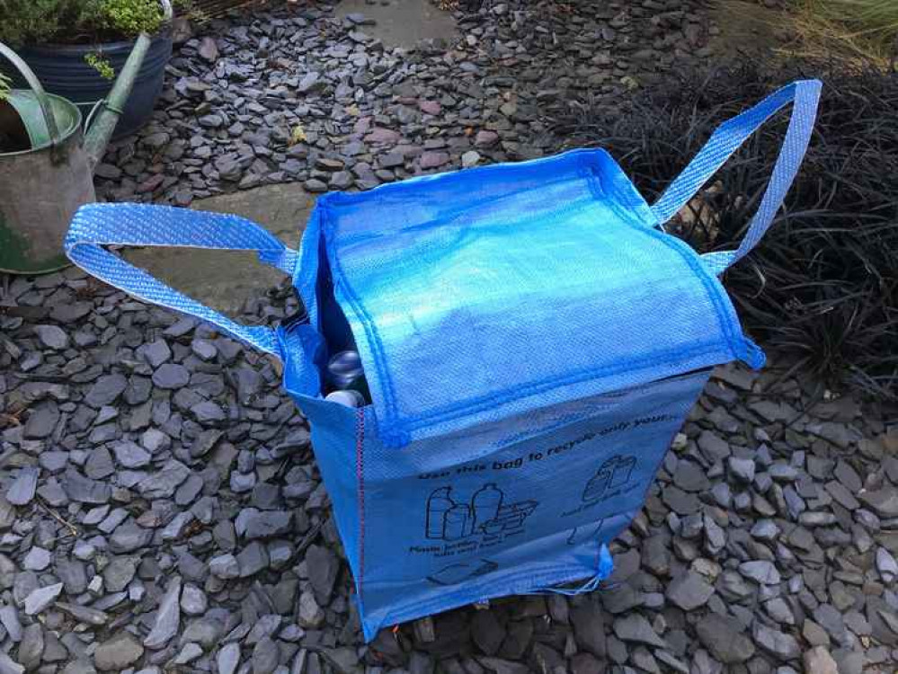 Kerbside Recycling / Collection Bag (Blue) — Sackmaker