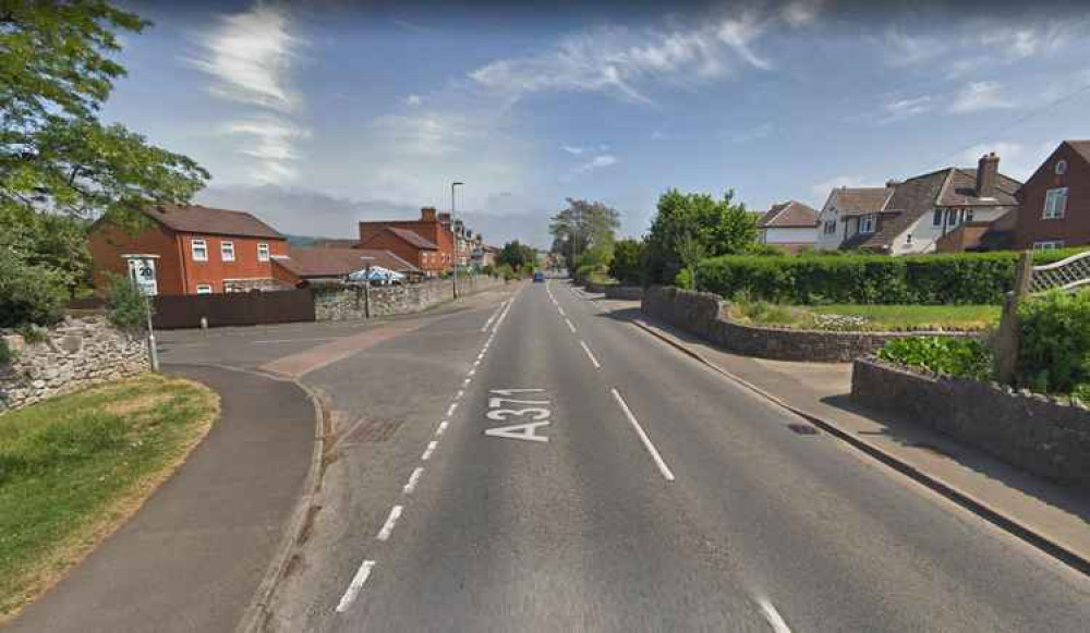 There are set to be temporary traffic lights at the junction of the A371 Portway and Charter Way this week (Photo: Google Street View)