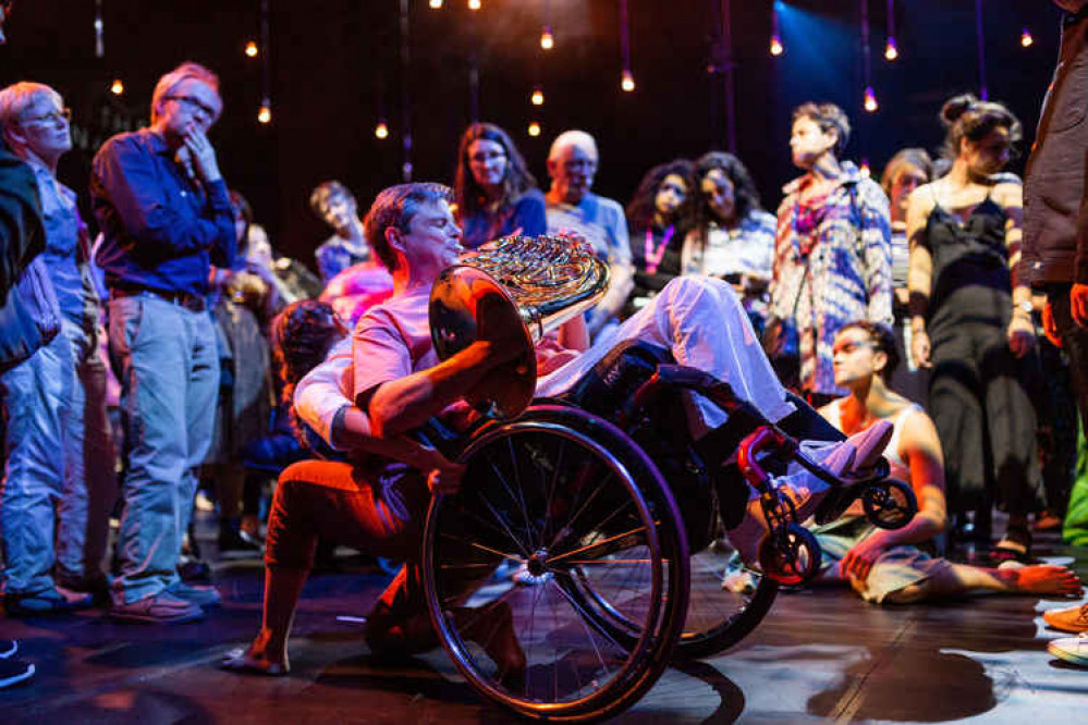 Paraochestra and Friends perform The Nature of Why at the Southbank Centre (Photo: Paul Blakemore)