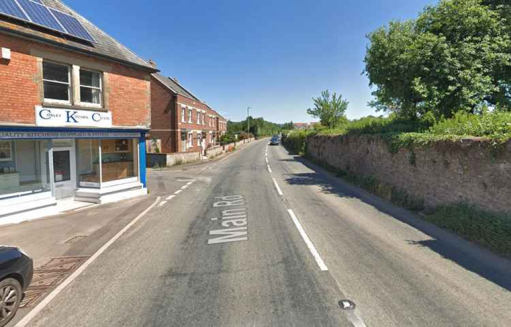 The crash is reported to have happened at the junction of Burcott Lane and the A39 (Photo: Google Street View)