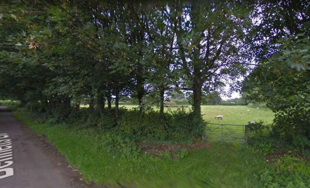 The area off Bennetts Lane where the glamping cabins are planned (Photo: Google Street View)