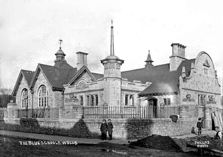 The Portway Annexe when it was part of Wells Blue School