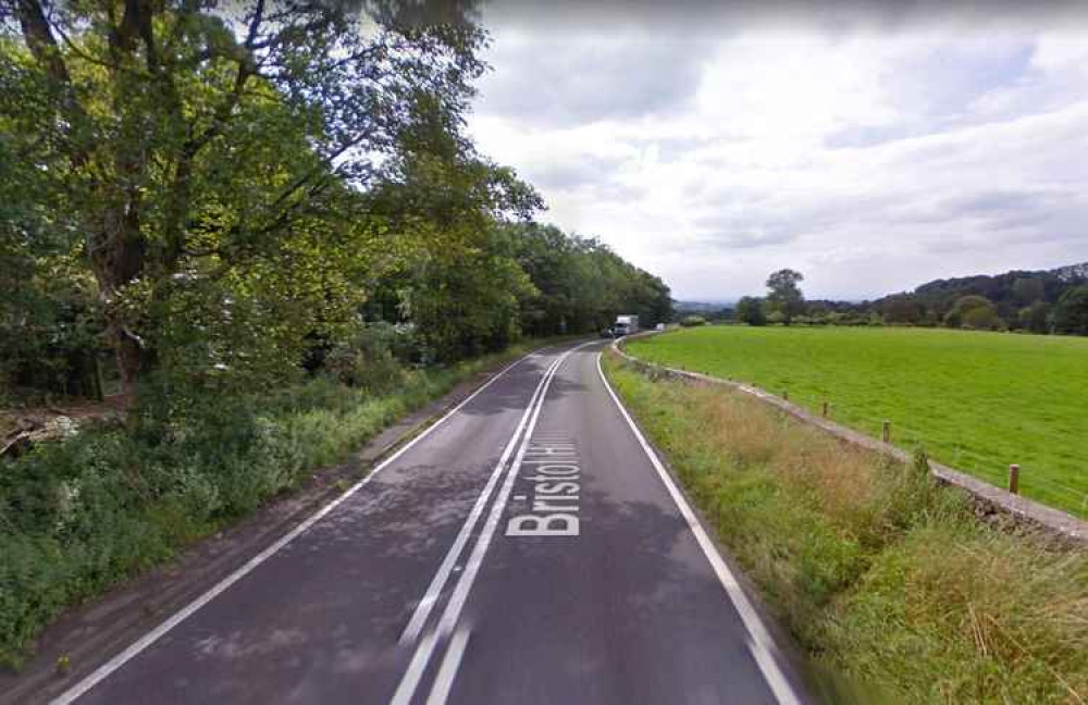 The A39 Bristol Hill will be closed this month (Photo: Google Street View)