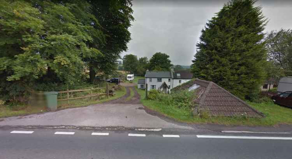 Looking towards the property at Nedge Hill (Photo: Google Street View)