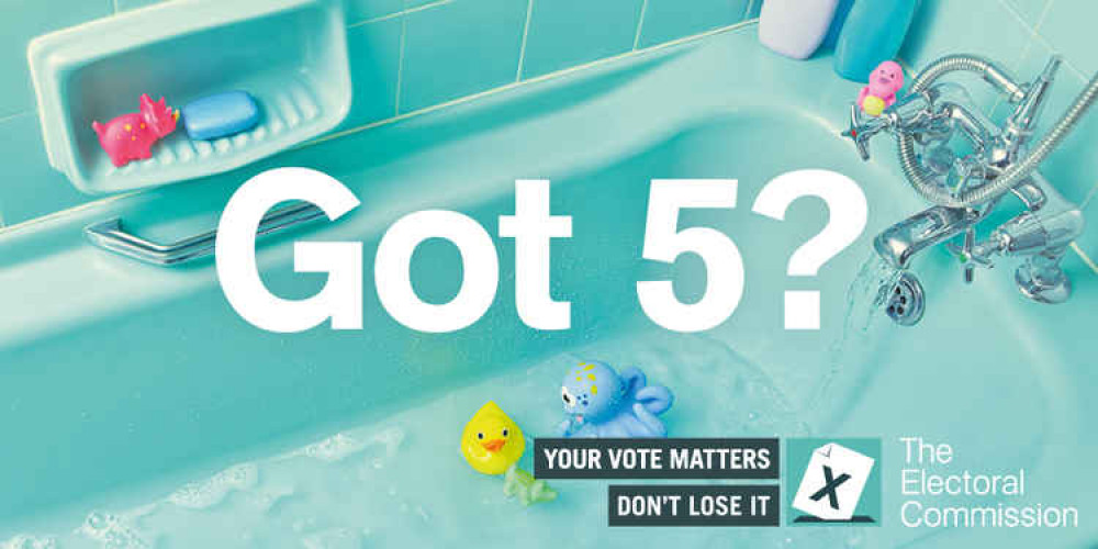 Got 5? Register to Vote