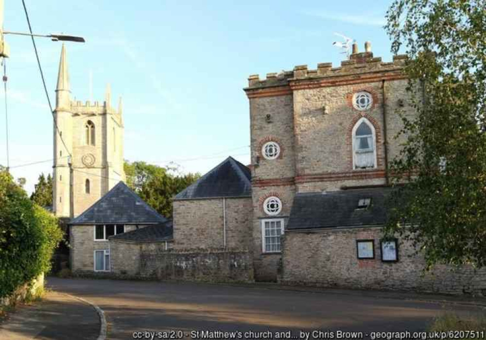 Mellifont Abbey on the right was a care home until late last year