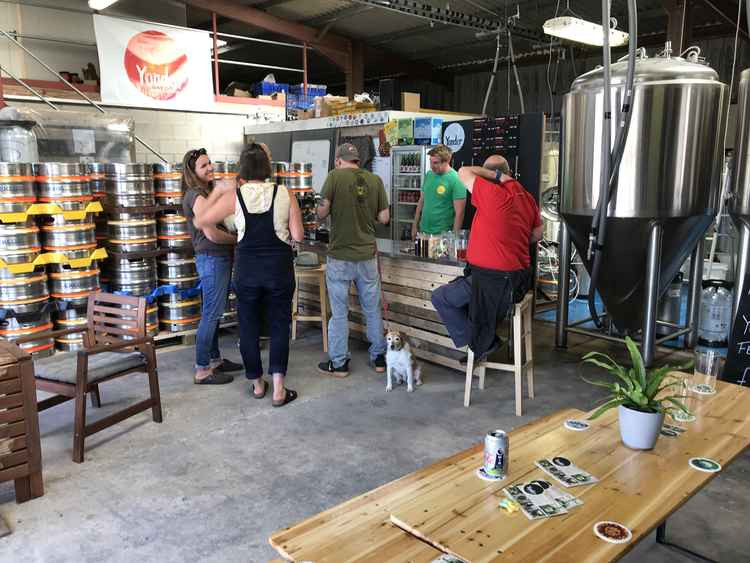 Yonder brewery in Binegar