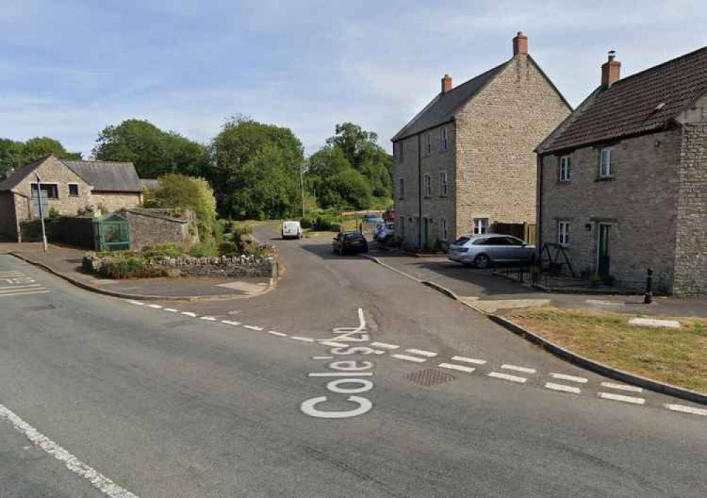 The crash happened in Coles Lane, Chewton Mendip (Photo: Google Street View)