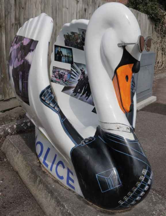 The Hot Fuzz Swan