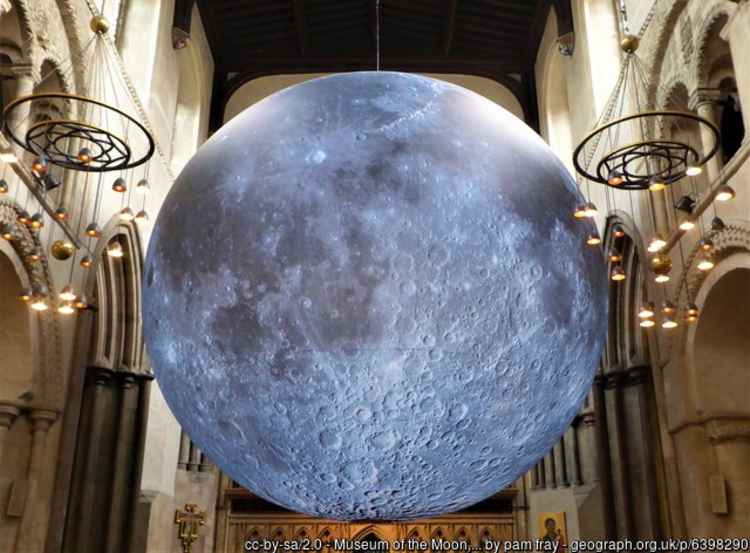 The Museum of the Moon is coming to Wells in October