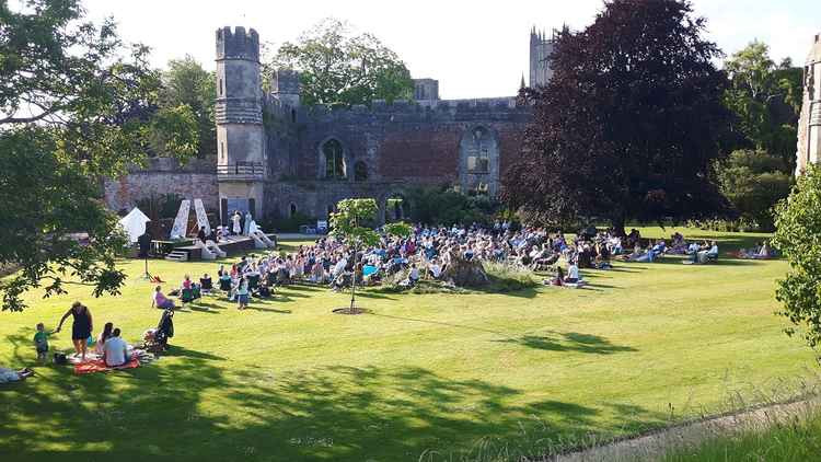 Outdoor theatre on the South Lawn