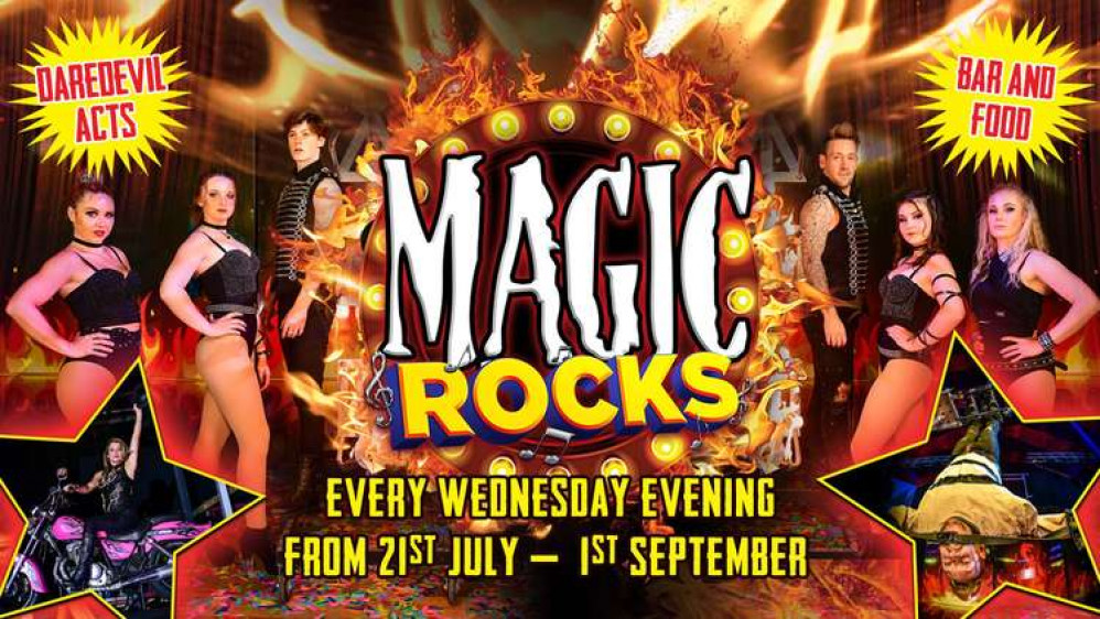 Magic Rocks is being held at Wookey Hole Caves