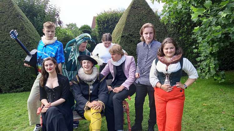 Twelfth Night in ten days the colourful Croscombe cast