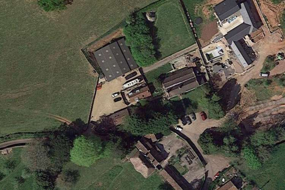 Looking down on the Old Coach House (Photo: Google Maps)