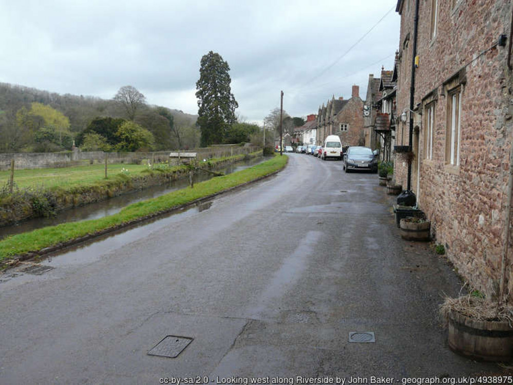 Riverside is one of the roads through Dinder that will be closed